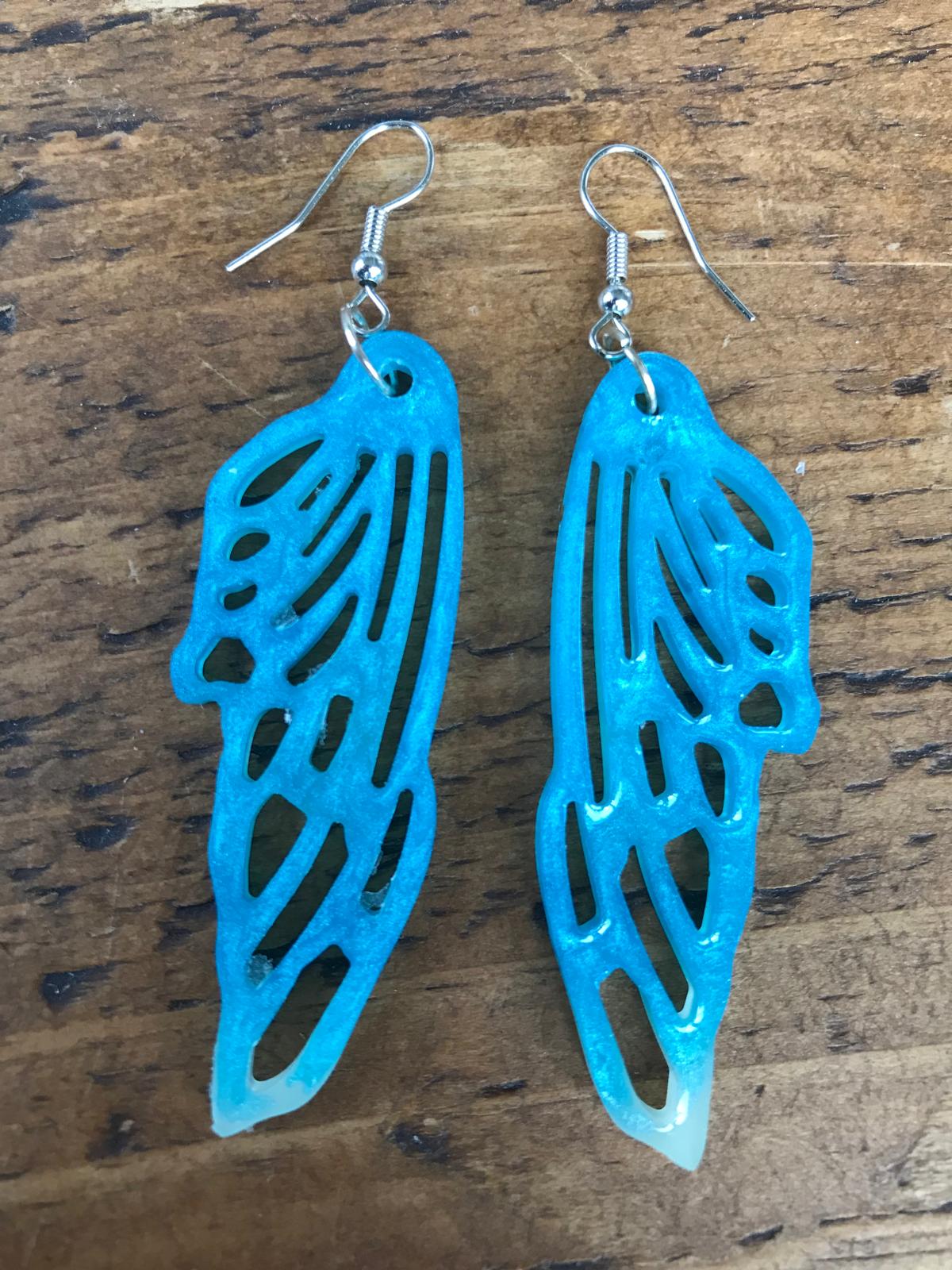 Wing earrings