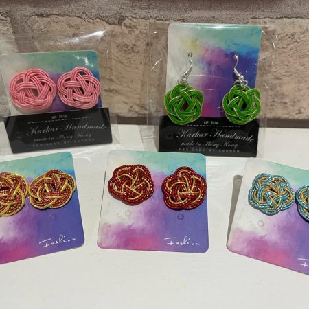 Japanese Mizuhiki Earrings