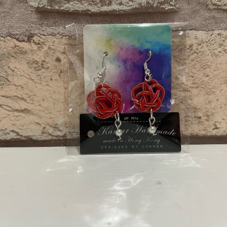 Japanese Mizuhiki Earrings 2