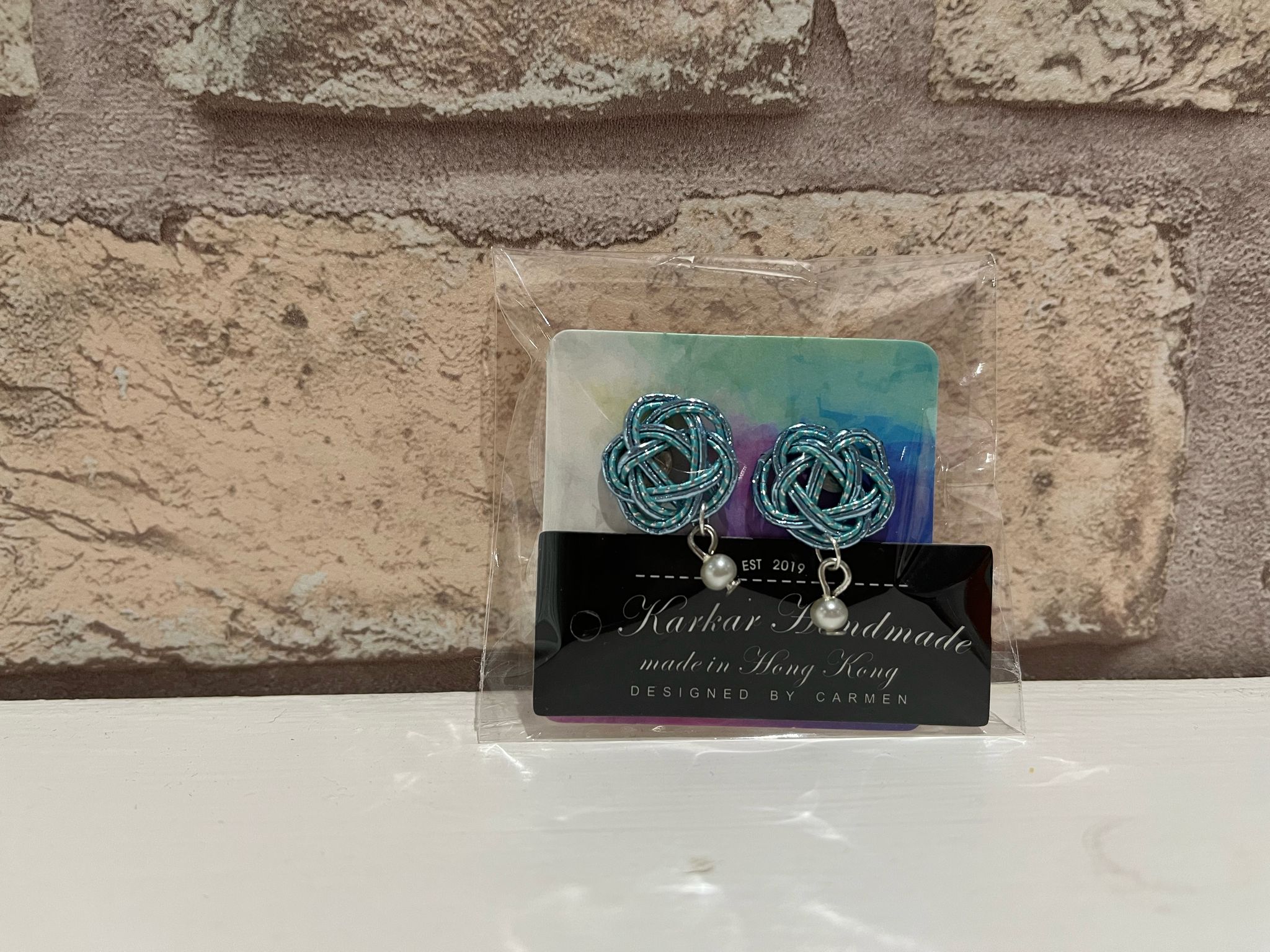 Japanese Mizuhiki Earrings 2