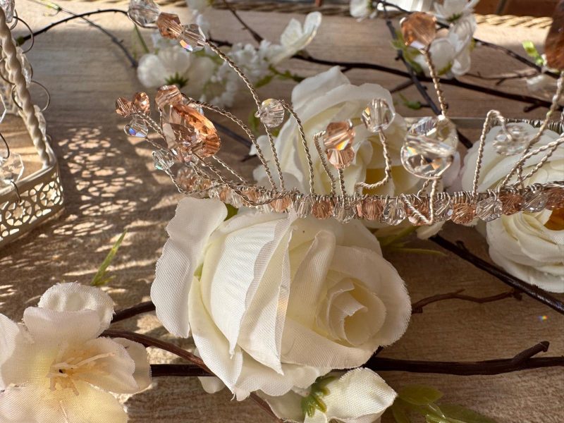 Bridal Tiara, Prom Tiara, Wedding Hair Decoration, Hair Accessory for Brides