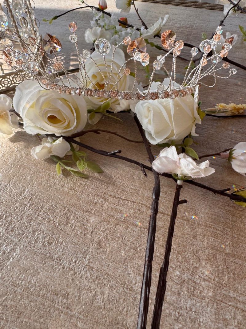 Bridal Tiara, Prom Tiara, Wedding Hair Decoration, Hair Accessory for Brides