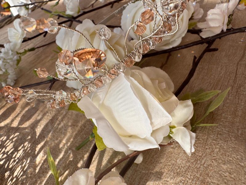 Bridal Tiara, Prom Tiara, Wedding Hair Decoration, Hair Accessory for Brides