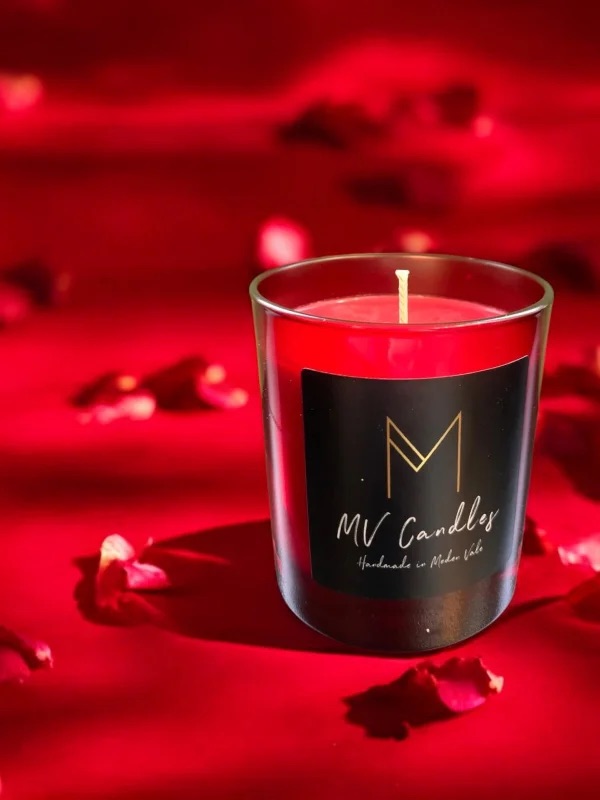 Aphrodite 220 gram Scented Candle in Glass Container