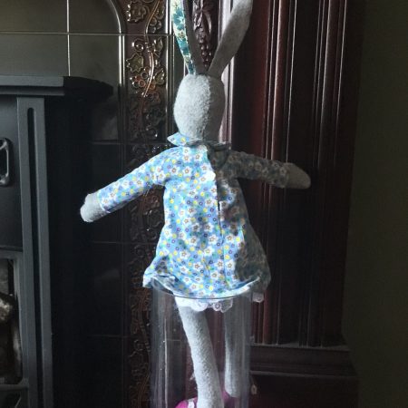 Luna Lapin a handmade felt rabbit