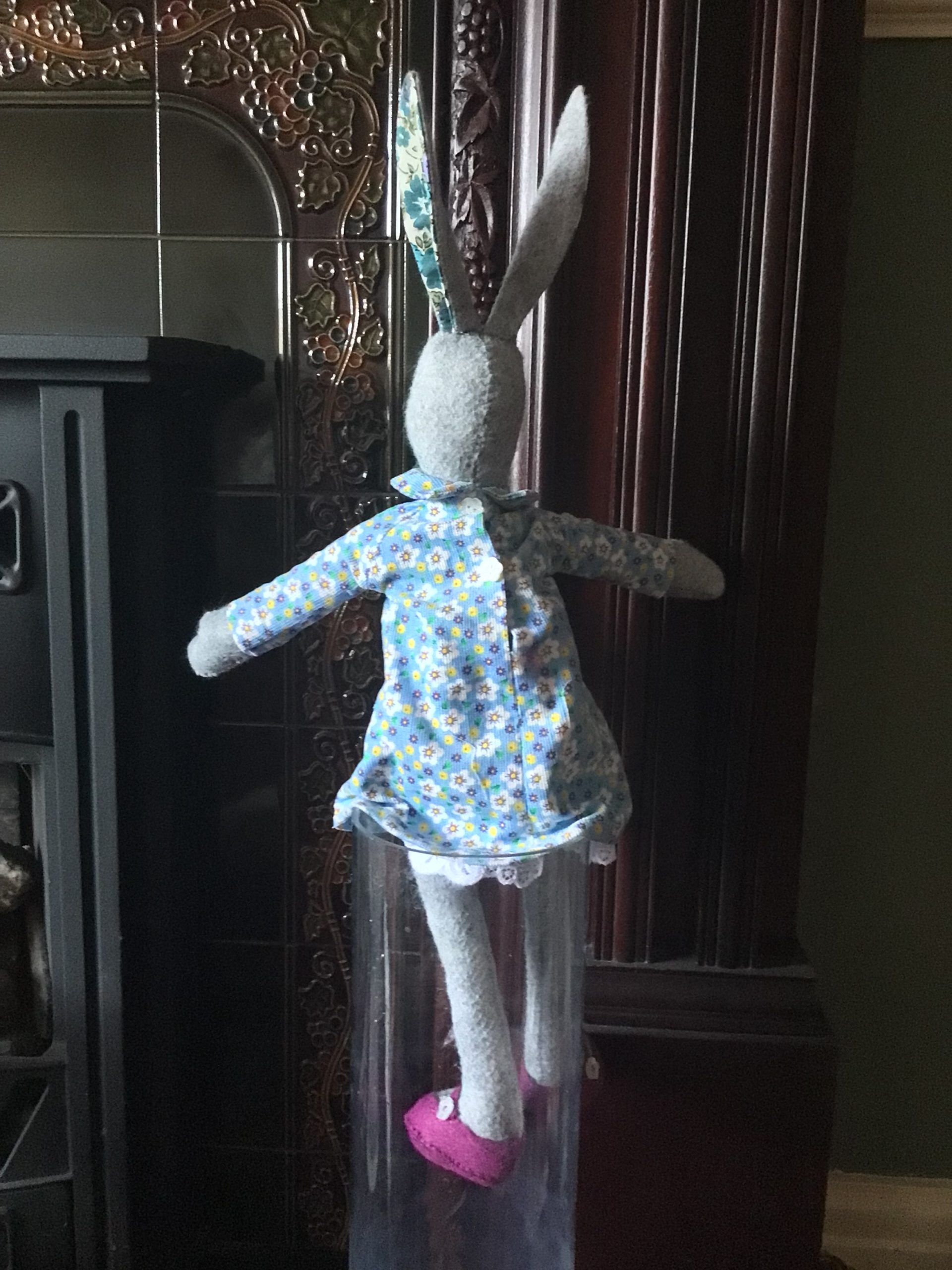 Luna Lapin a handmade felt rabbit