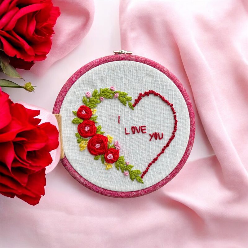 Hand Embroidered Rings