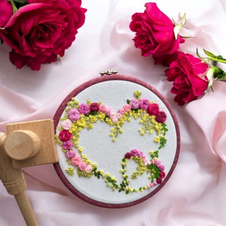 Hand Embroidered Rings