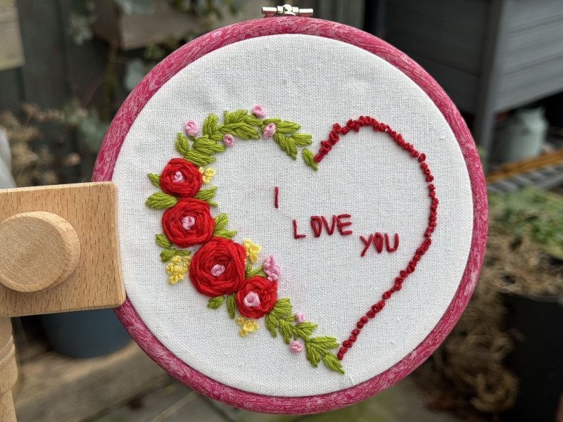 Hand Embroidered Rings