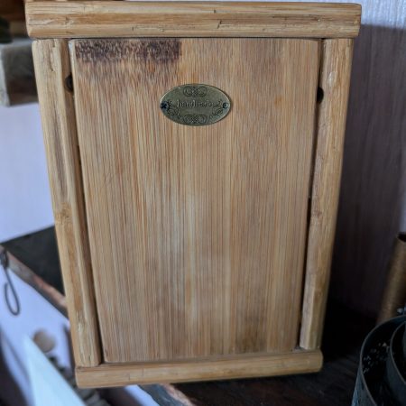 Handmade recycled wooden miniature drawers