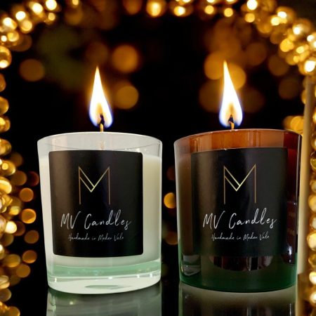 Amber Nectar Scented Candle 70 gramvotive size