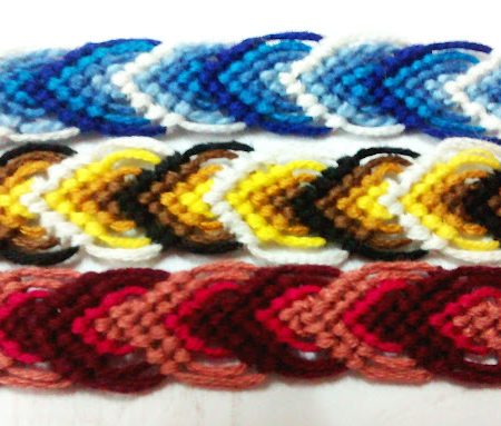 Leaves-Shaped Handmade Bracelets