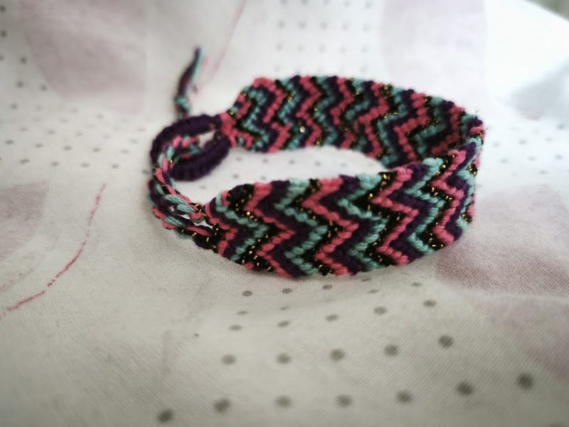 Double Chevron Handmade Bracelet