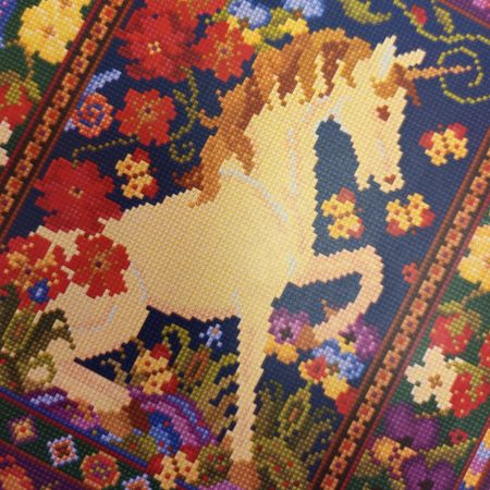 Unicorn's Meadow Tapestry kit, Counted Cross-stitch kit