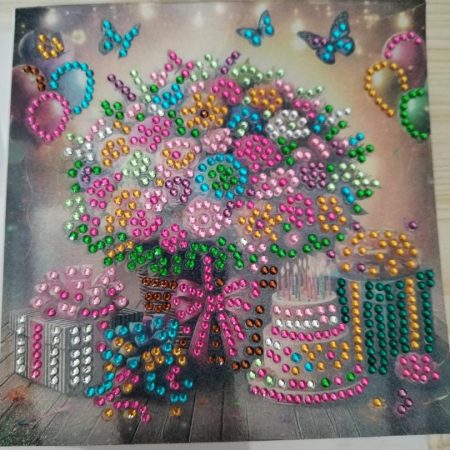 Diamond art - greeting card -Happy Birthday