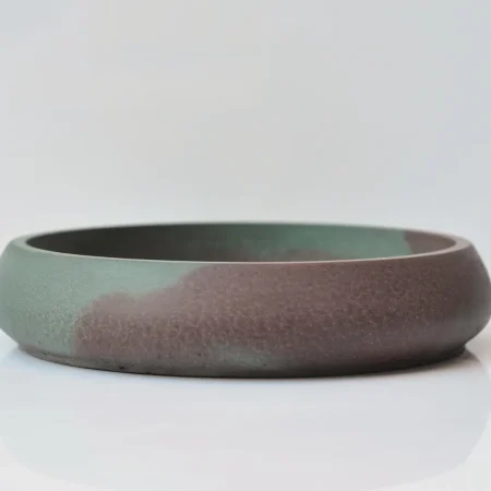Medium Concrete Bowl | Handmade Brown & Green Key Bowl | Accessory Bowl | Minimalist Home Decor | Mo - Image 7