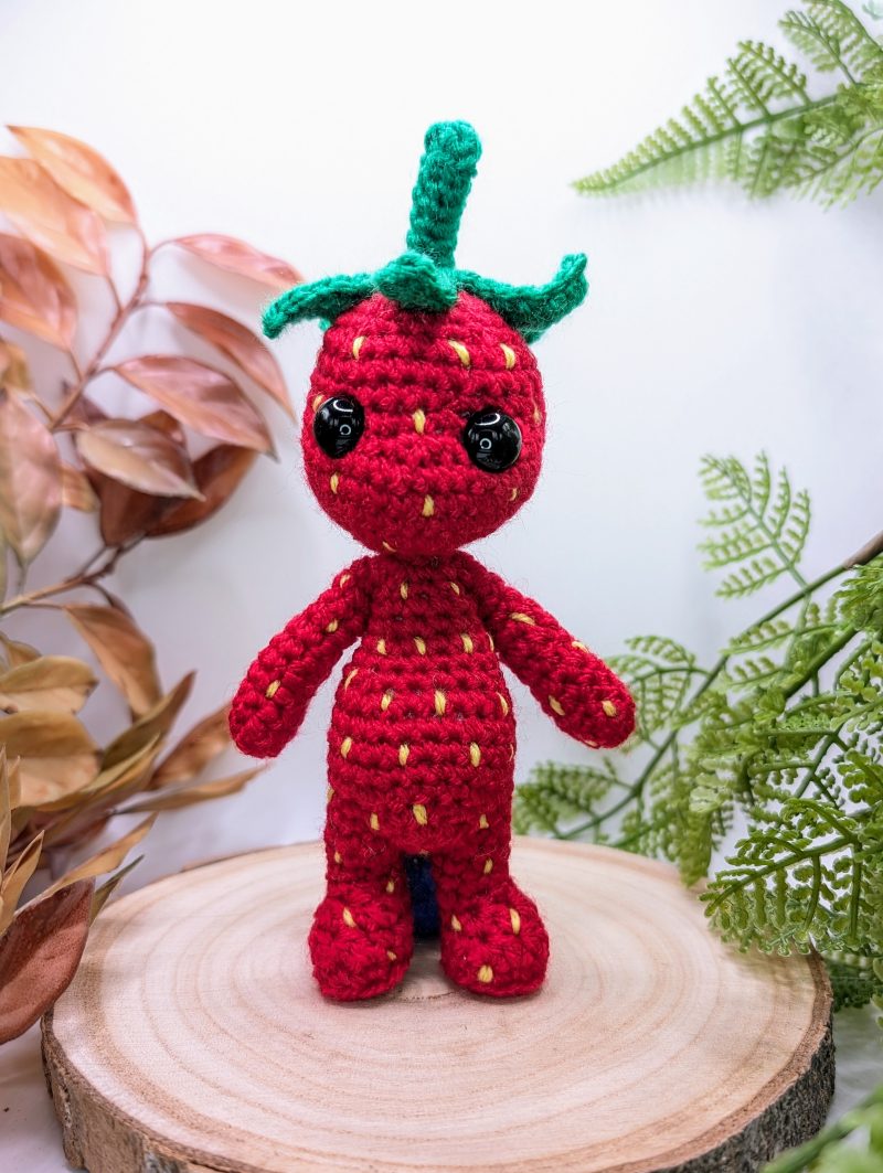 Enchanted Woodland Strawberry figure