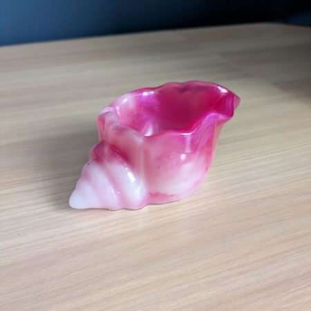 Raspberry ripple conch shells