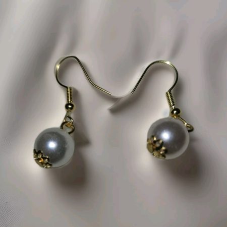 Faux Pearl Earrings