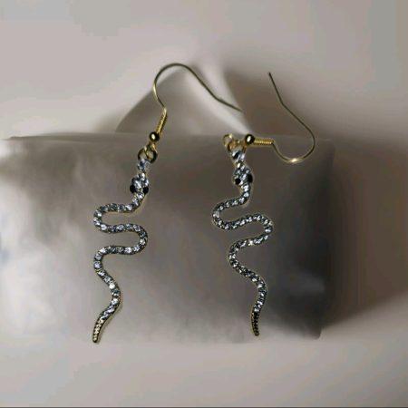 Snake earrings