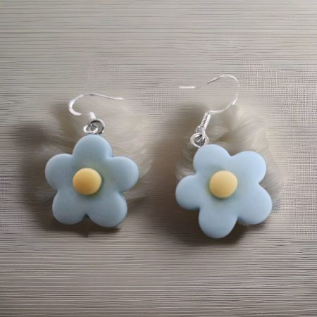 Daisy earrings.