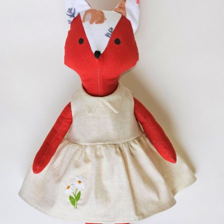 Fox Sewing Pattern | Make Your Own Fox Soft Toy