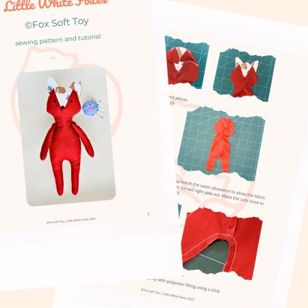 Fox Sewing Pattern | Make Your Own Fox Soft Toy