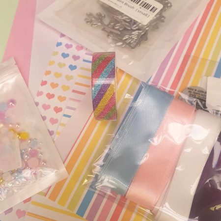 fun paint bursh card kit