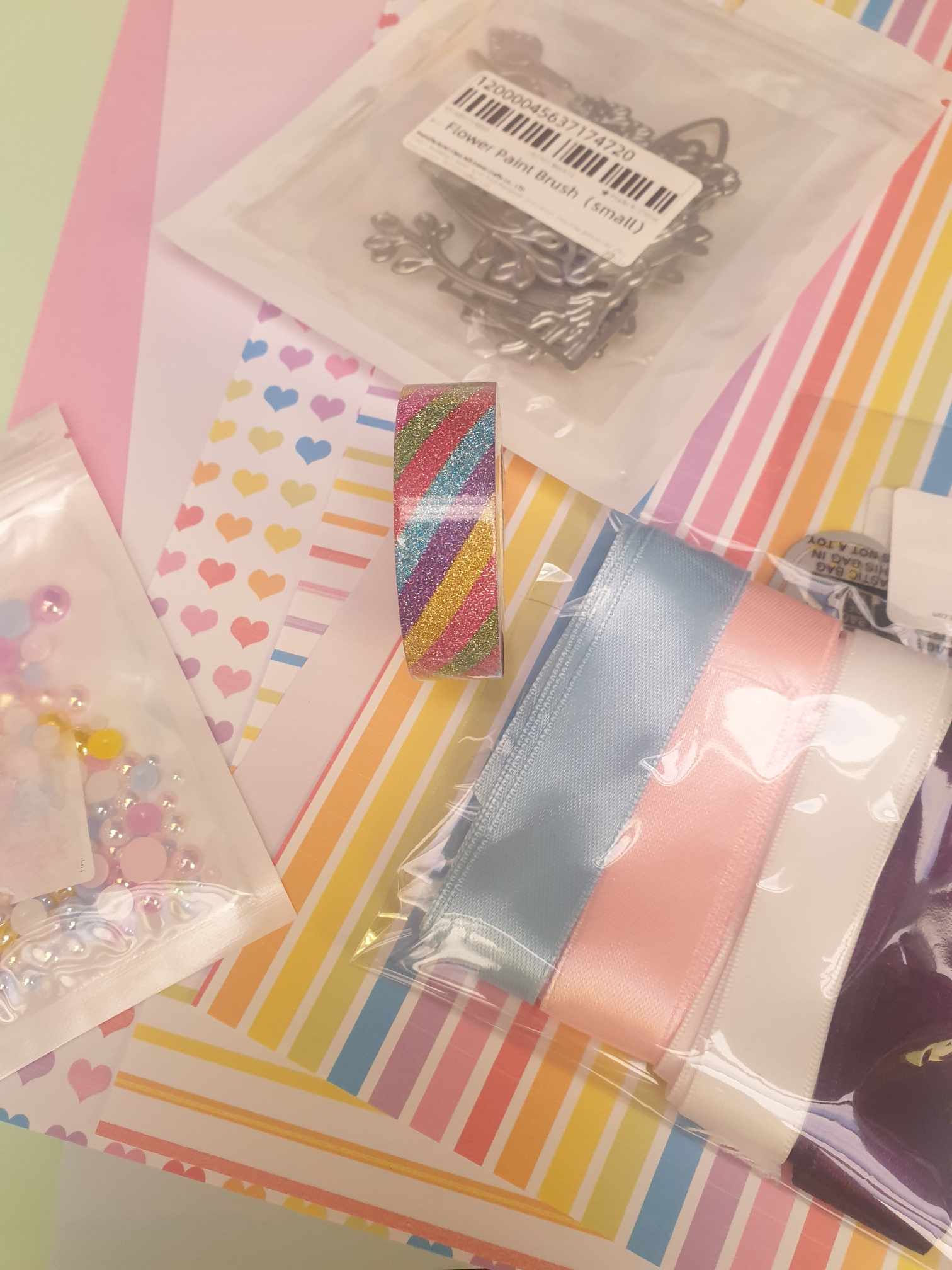 fun paint bursh card kit