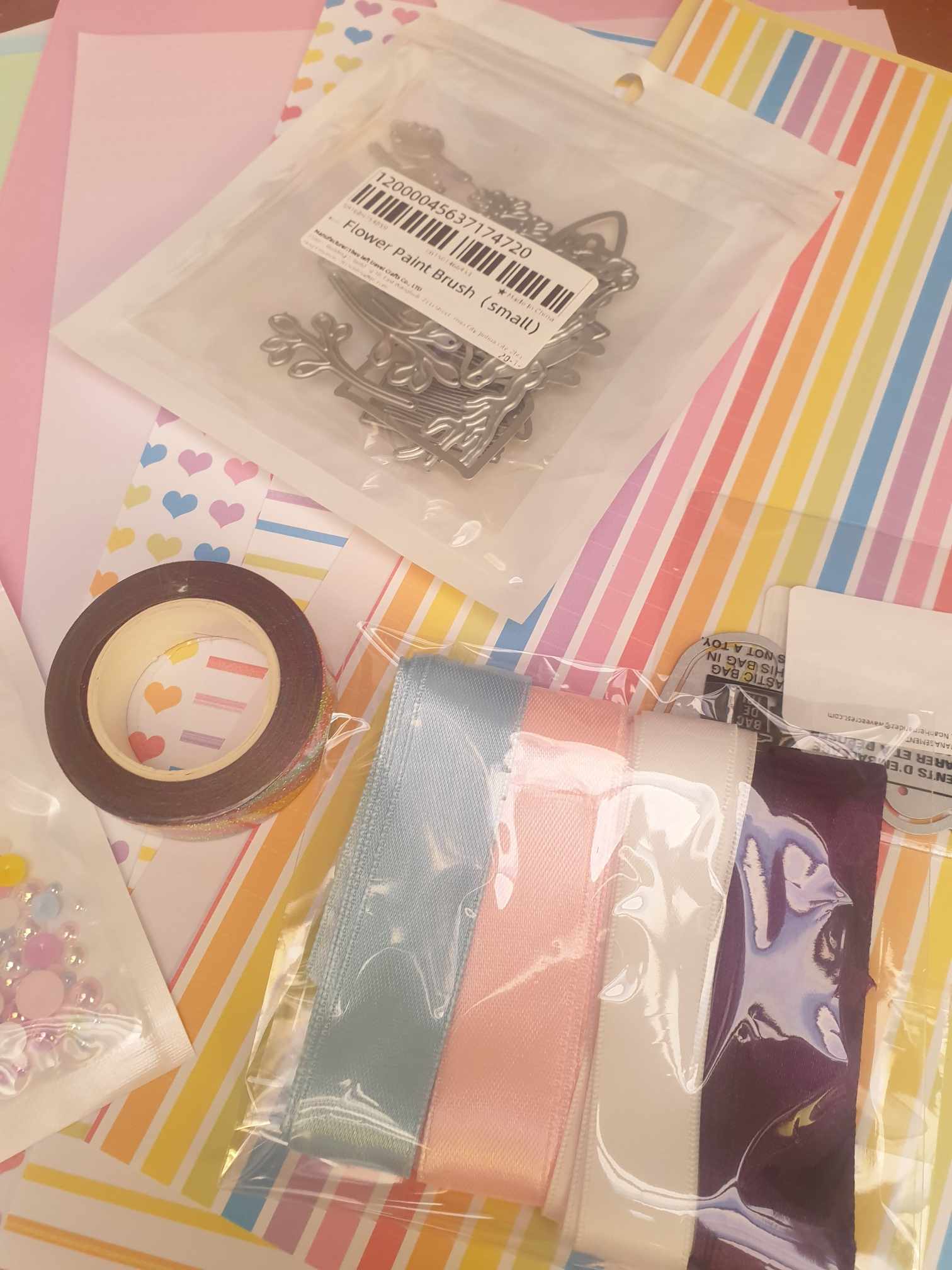 fun paint bursh card kit