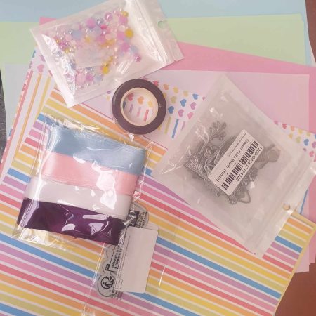 fun paint bursh card kit