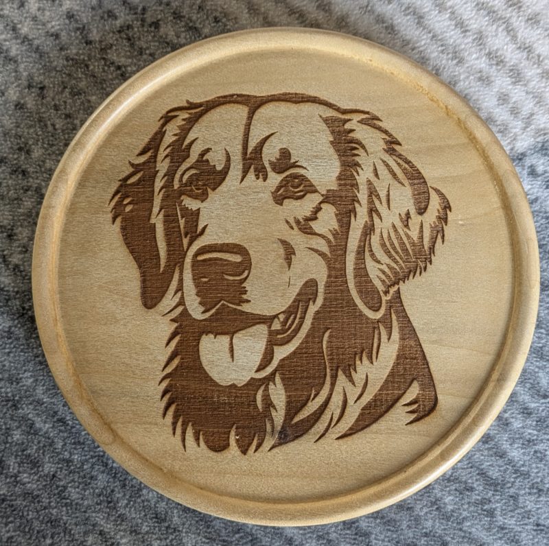 Hand turned wooden decorative plate in beech or tulip