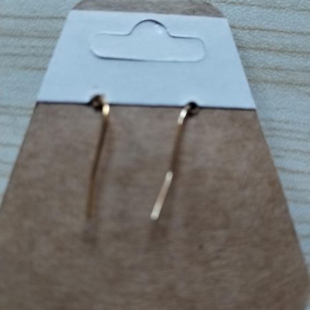 Turtle style drop earrings for pierced ears - Image 2