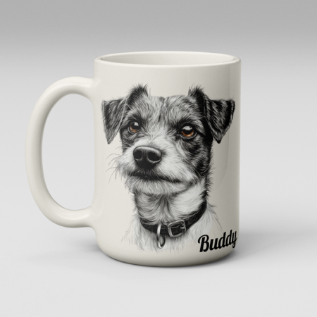 Personalised Jack Russell Dog Mug - Free Shipping - Image 2