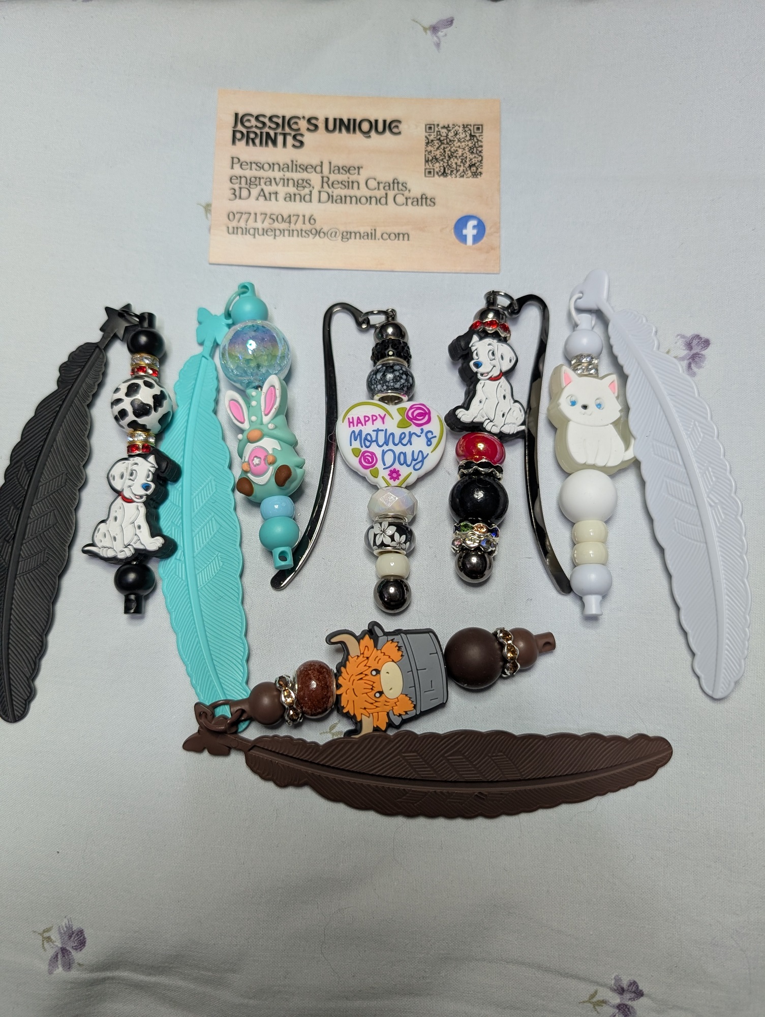 Bead pens, pencils and bookmarks - Image 5