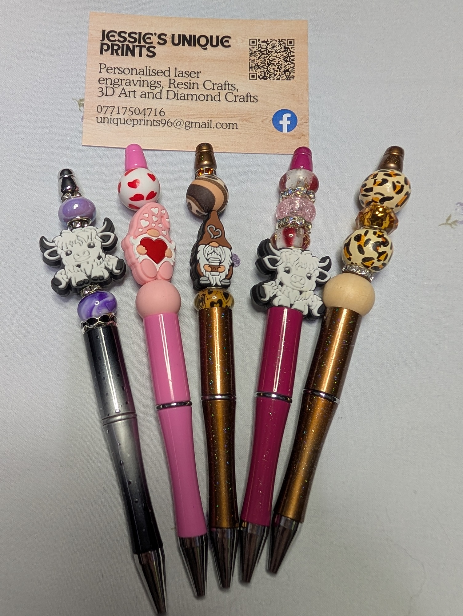 Bead pens, pencils and bookmarks - Image 4