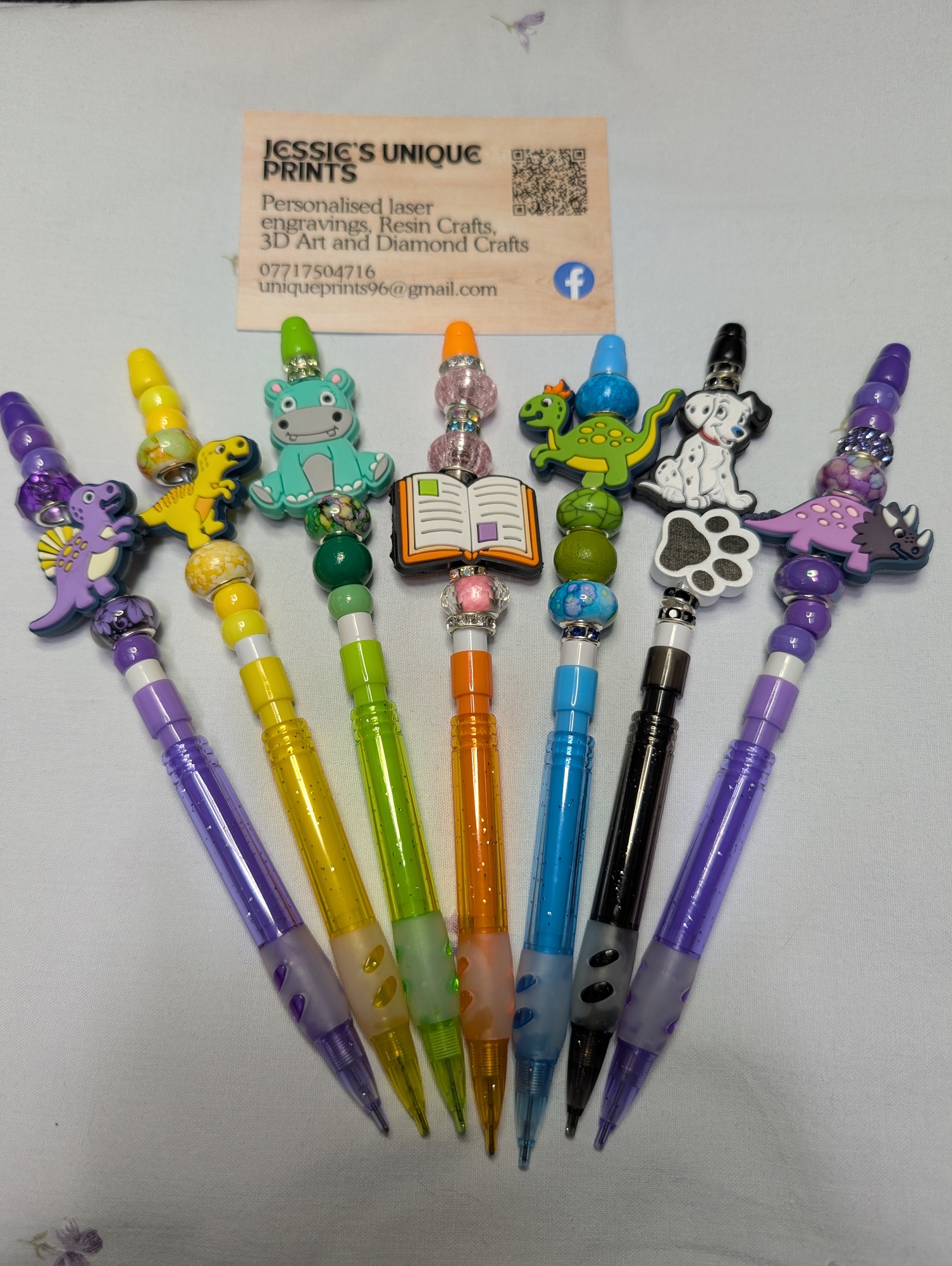 Bead pens, pencils and bookmarks - Image 3