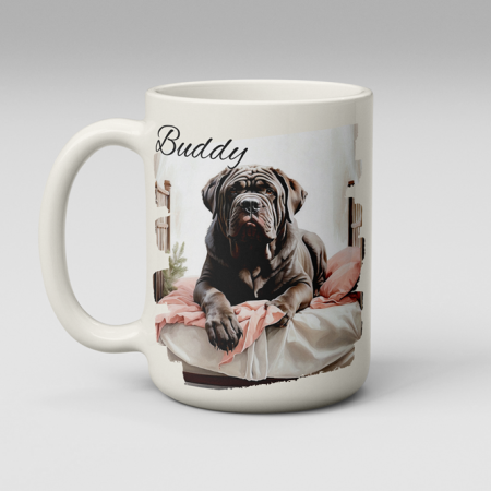 Personalised Neopolitan Mastiff Mug - Free Shipping