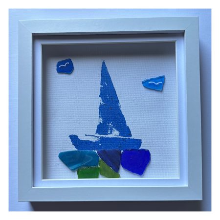 Seaside Wall Art Boat