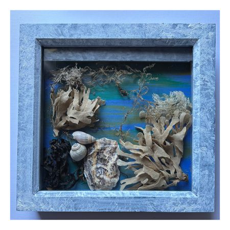 Seaside Wall Art Rockpool with light