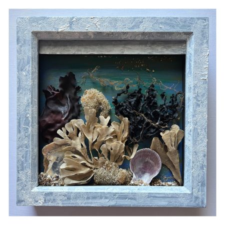 Seaside Wall Art Rockpool with light