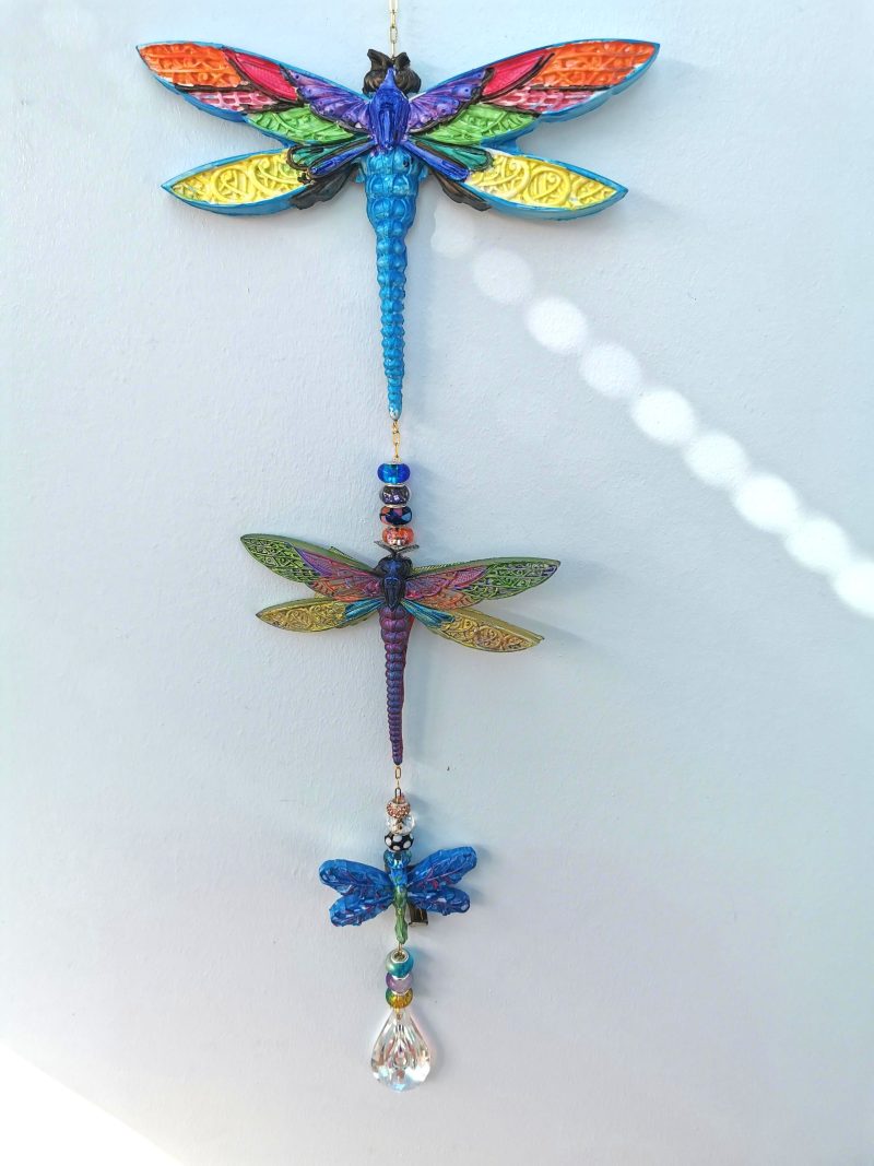 Colourful Dragonfly umique decorative wall hanging