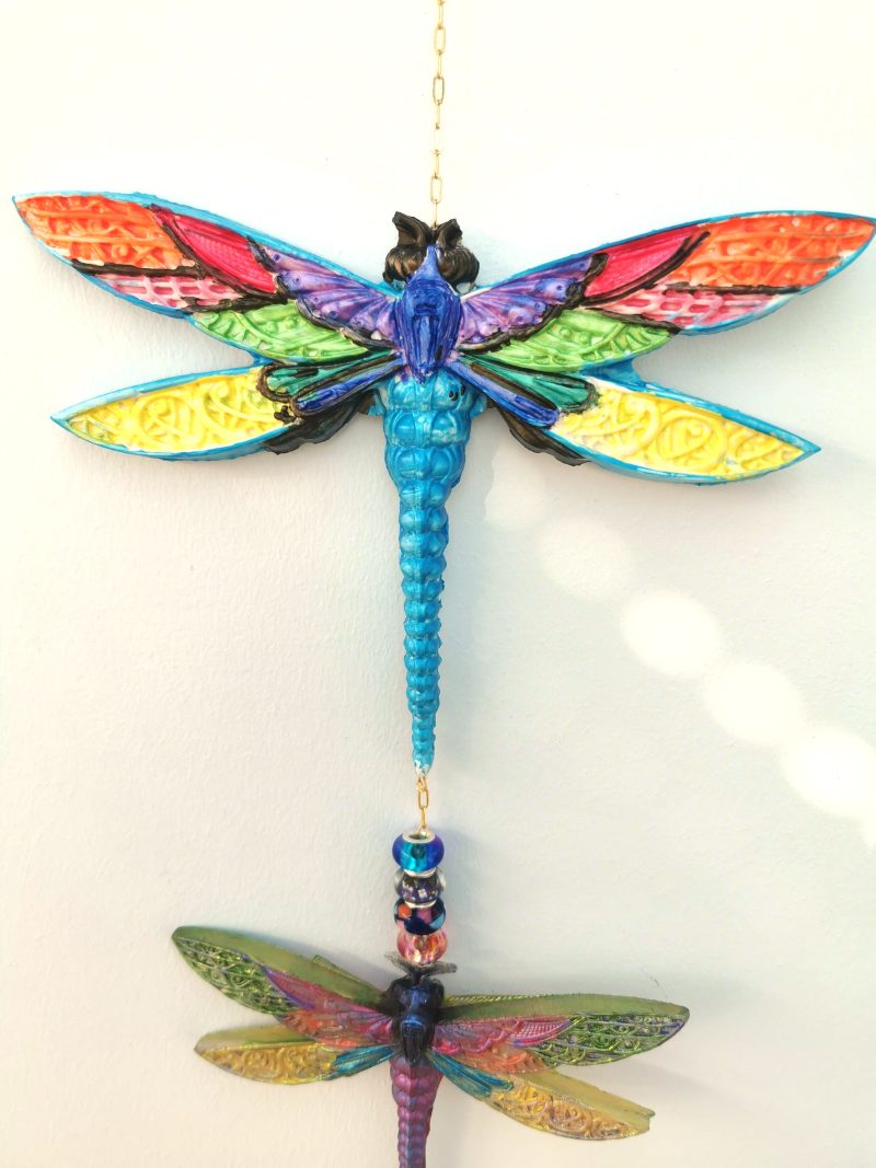 Colourful Dragonfly umique decorative wall hanging