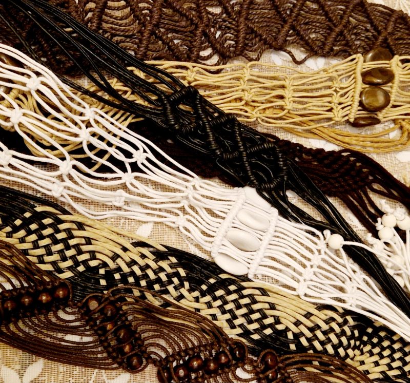 Macrame and ceramic crafts