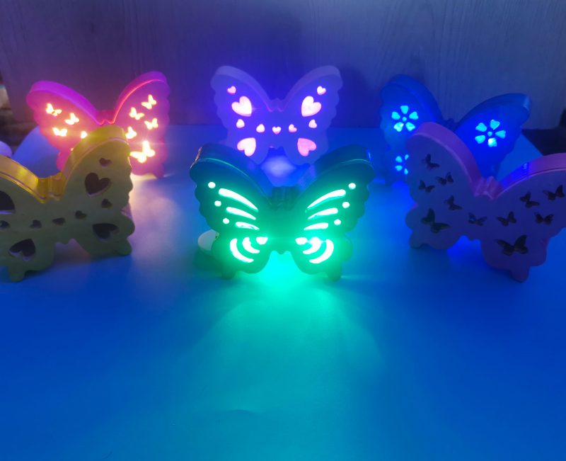 Handmade and Hand Painted Nightlights, choice of colours and styles
