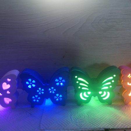 Handmade and Hand Painted Nightlights, choice of colours and styles