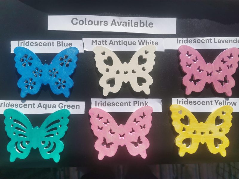 Handmade and Hand Painted Nightlights, choice of colours and styles