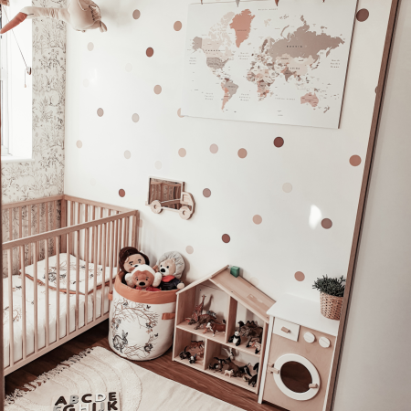 small chocolate polka dots