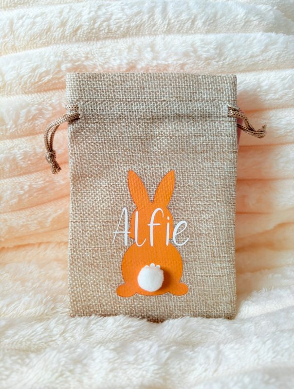 Bunny bags - Easter bags - Personalised Easter bags - Jute bunny bags - Treat bags - Kids bags
