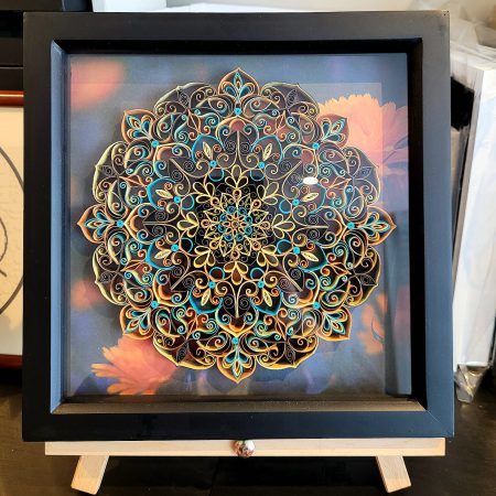 Mandala (18.5cm) - Paper Quilling Art